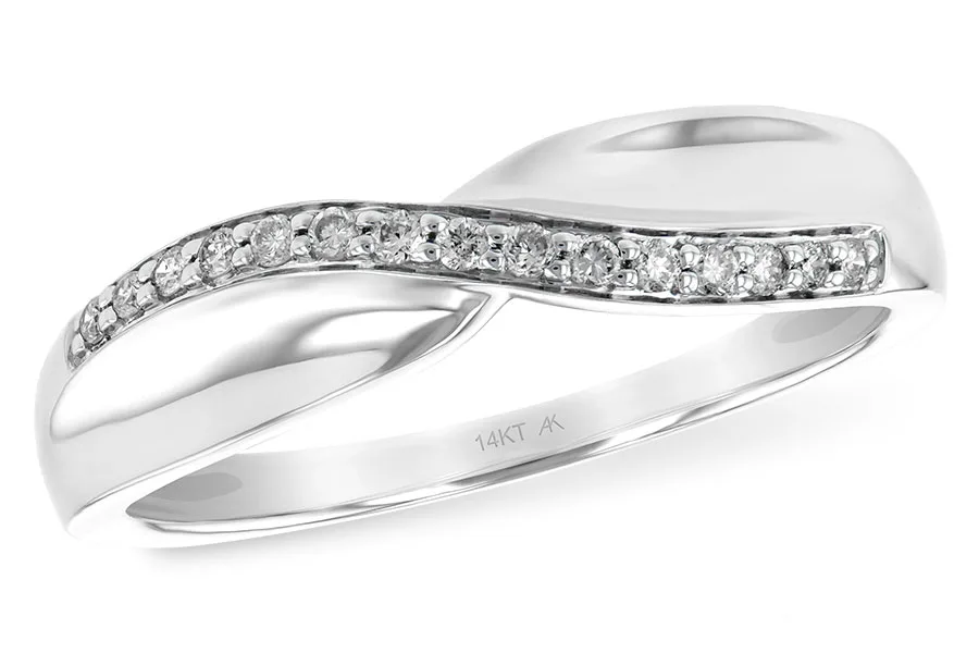 Diamond Anniversary Band in white gold