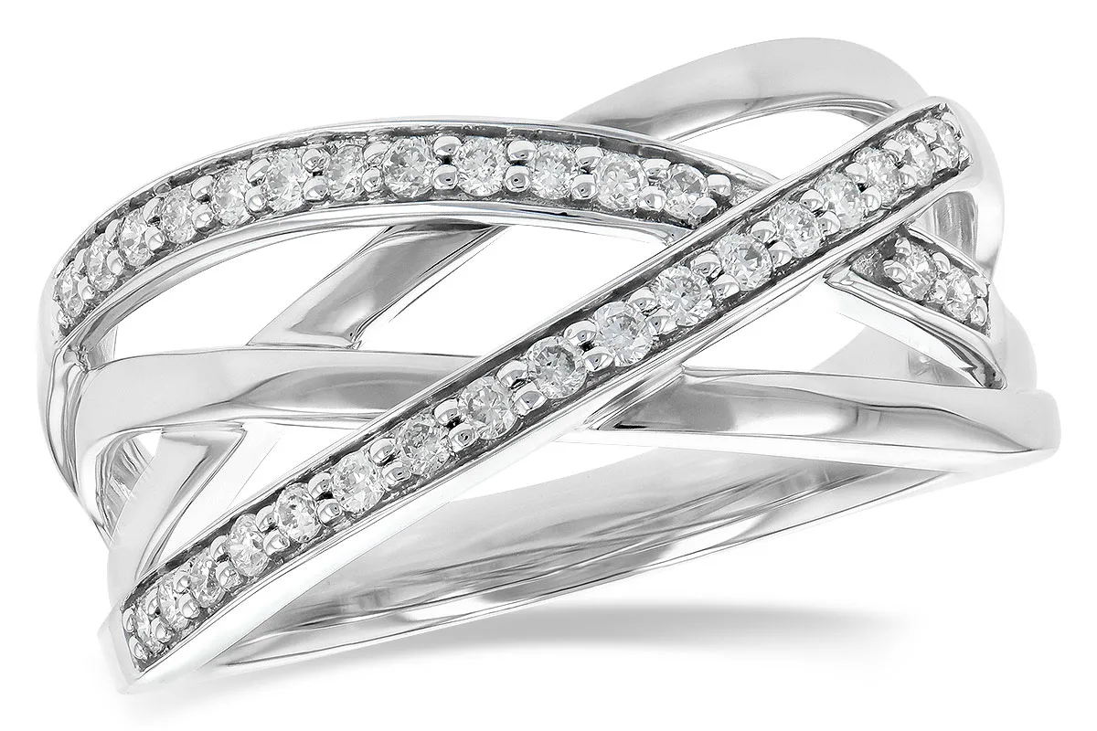 Diamond Wedding Band in white gold