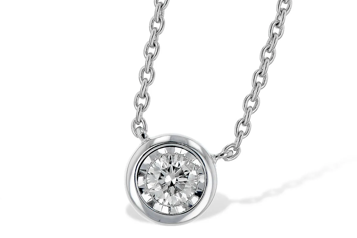 Diamond Necklace in white gold