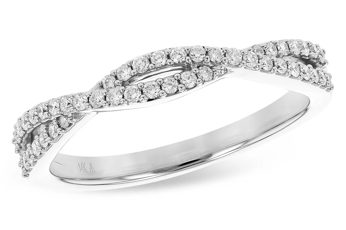 Diamond Wedding Band in white gold