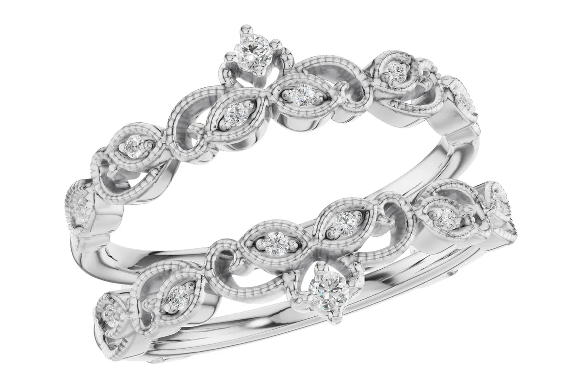 Diamond Ring in white gold