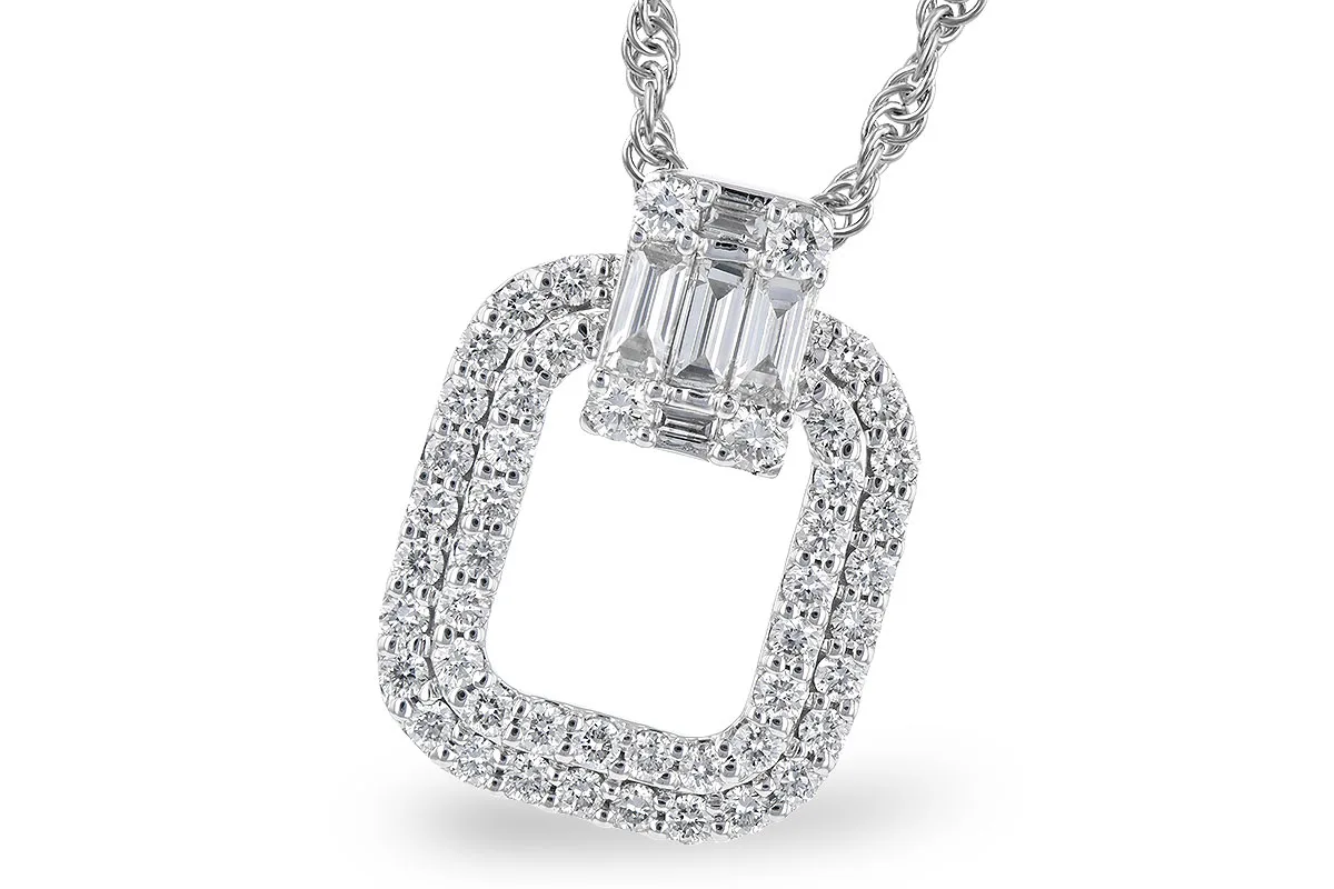 Diamond Necklace in white gold