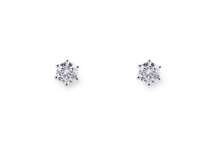 Diamond Earrings in white gold