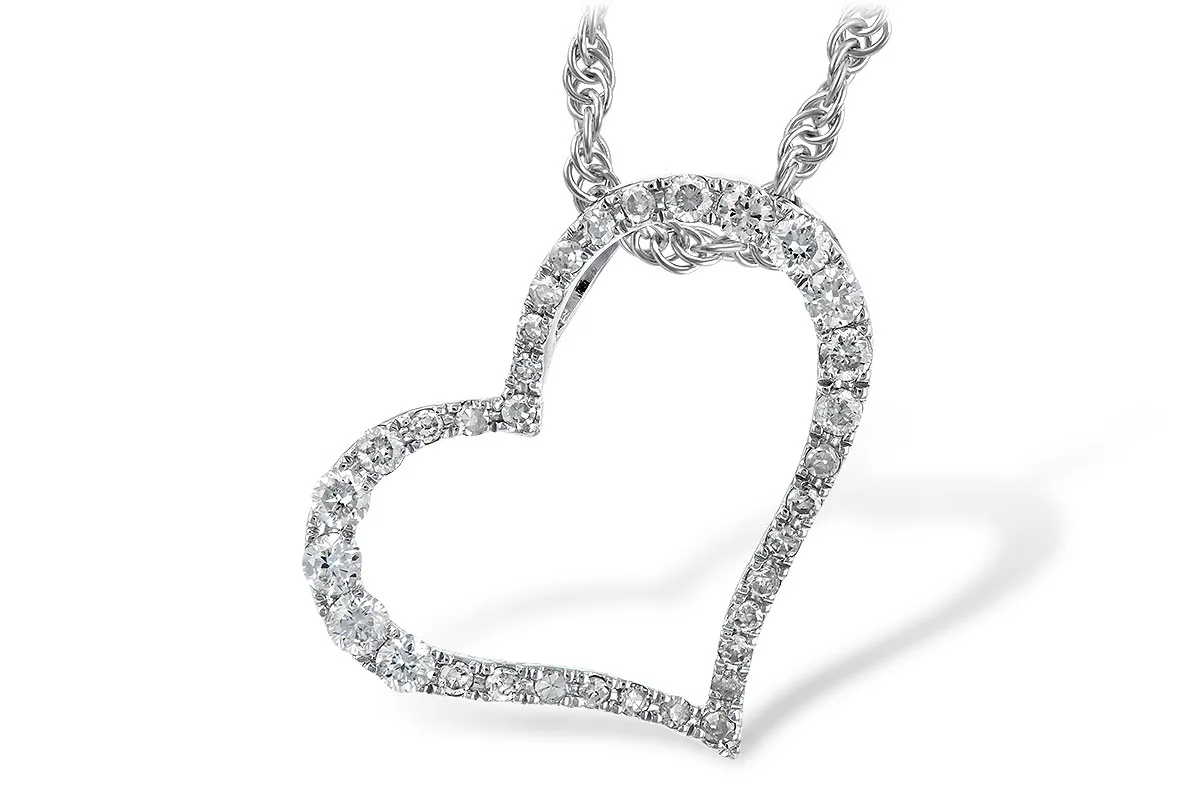 Diamond Necklace in white gold