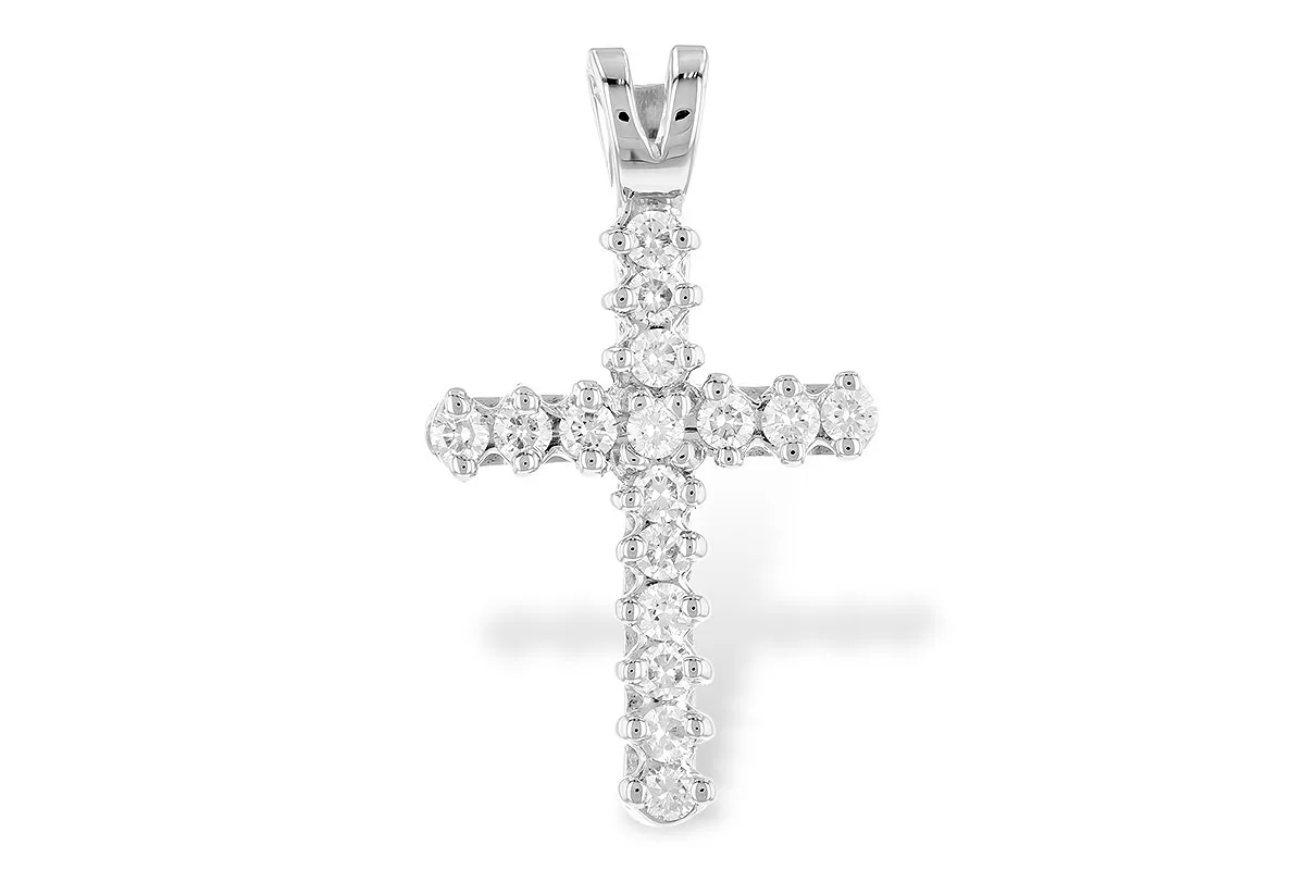 Diamond Pendant in white gold