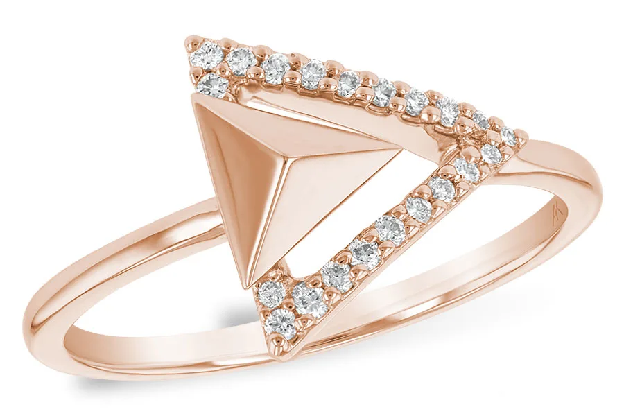 Diamond Ring in rose gold