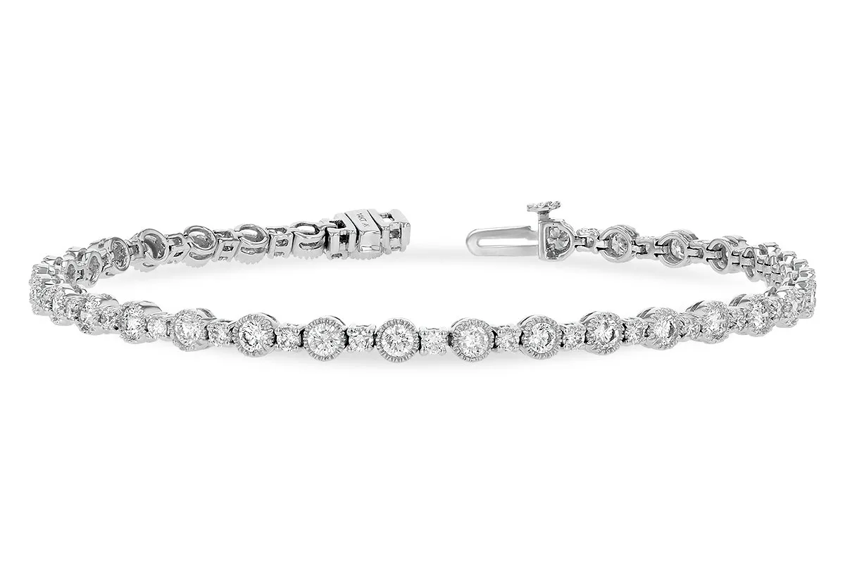 Diamond Bracelet in white gold