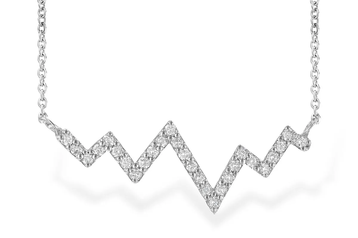 Diamond Necklace in white gold