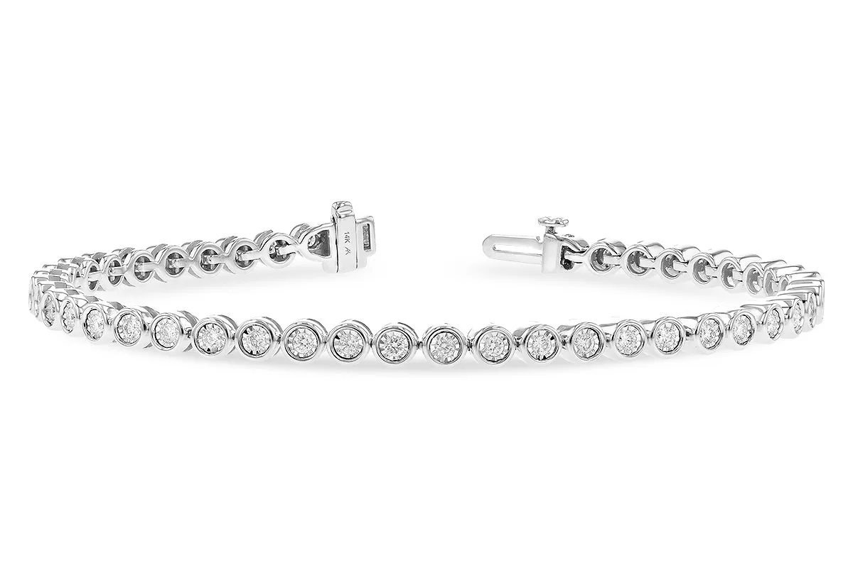 Diamond Bracelet in white gold