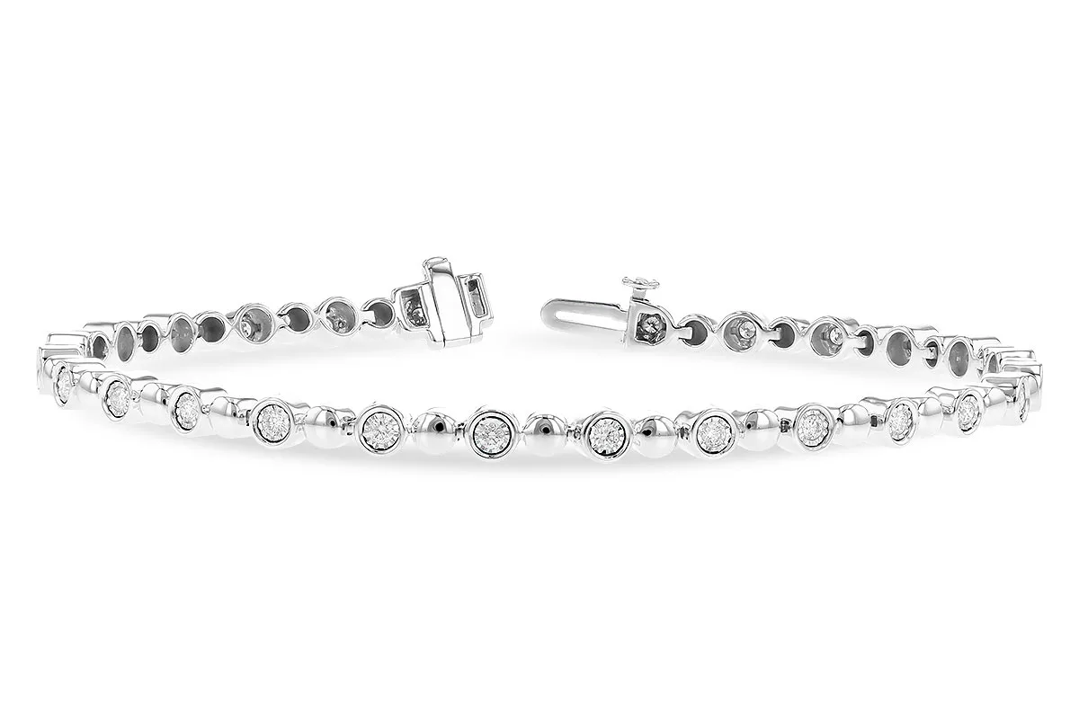 Diamond Bracelet in white gold