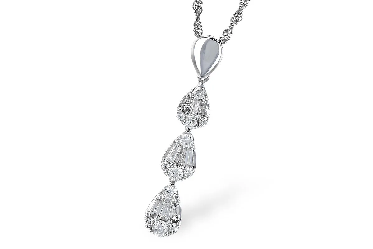 Diamond Necklace in white gold