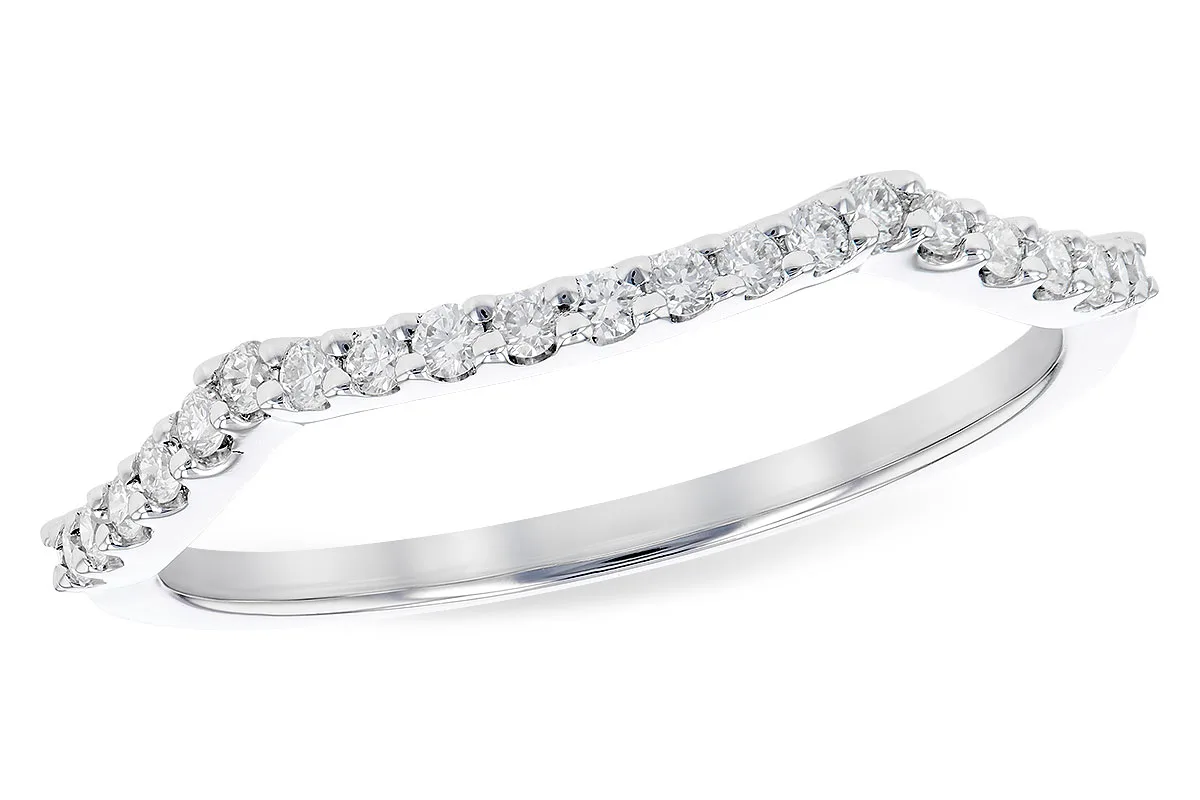 Diamond Wedding Band in white gold