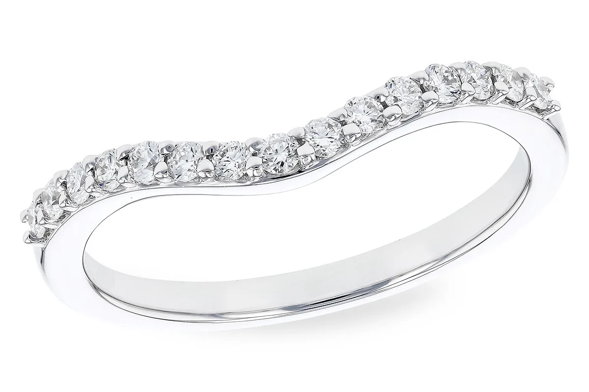 Diamond Wedding Band in white gold
