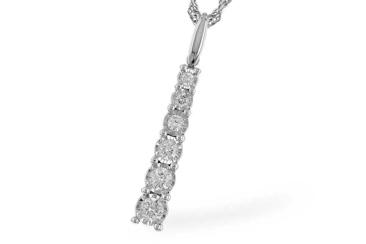 Diamond Necklace in white gold