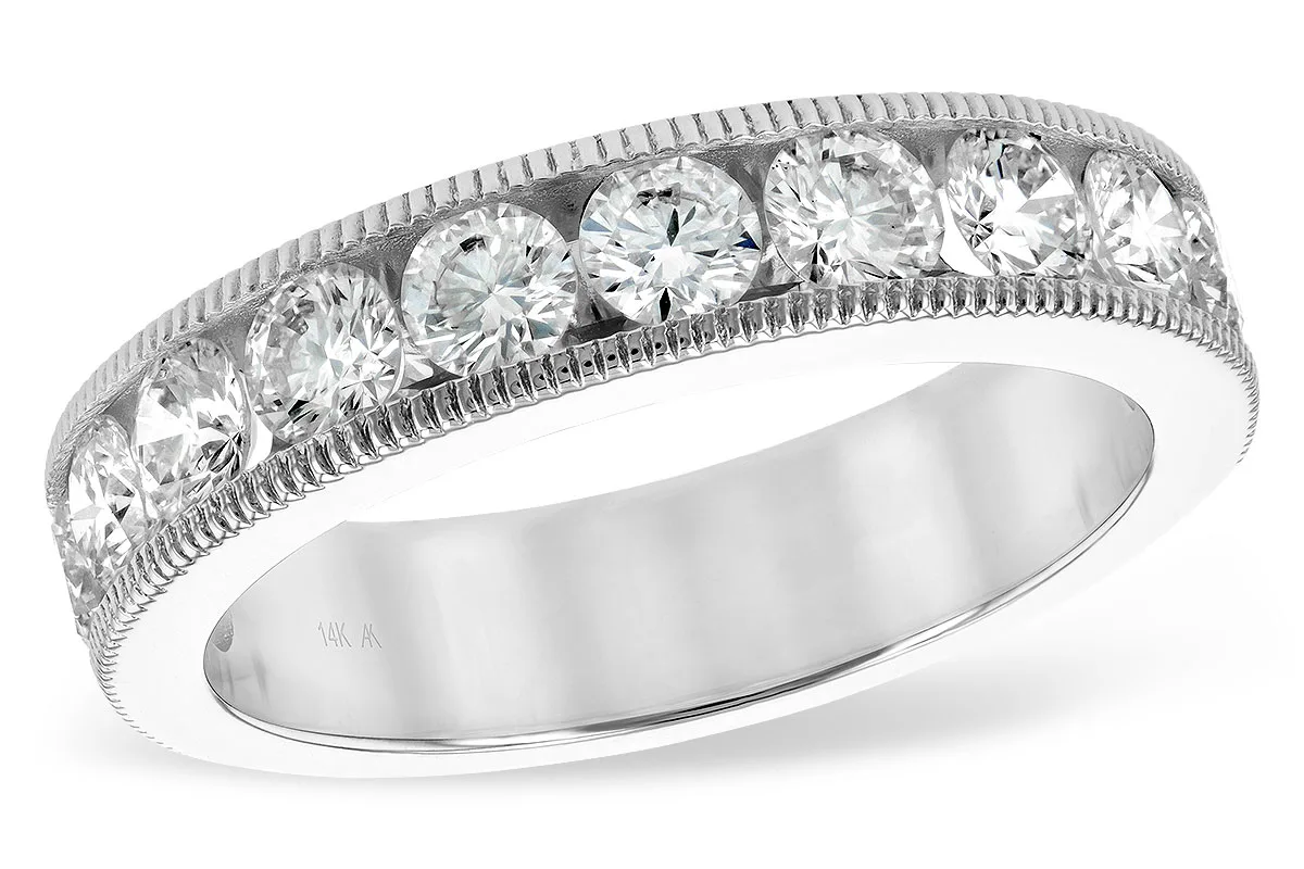 Diamond Wedding Band in white gold