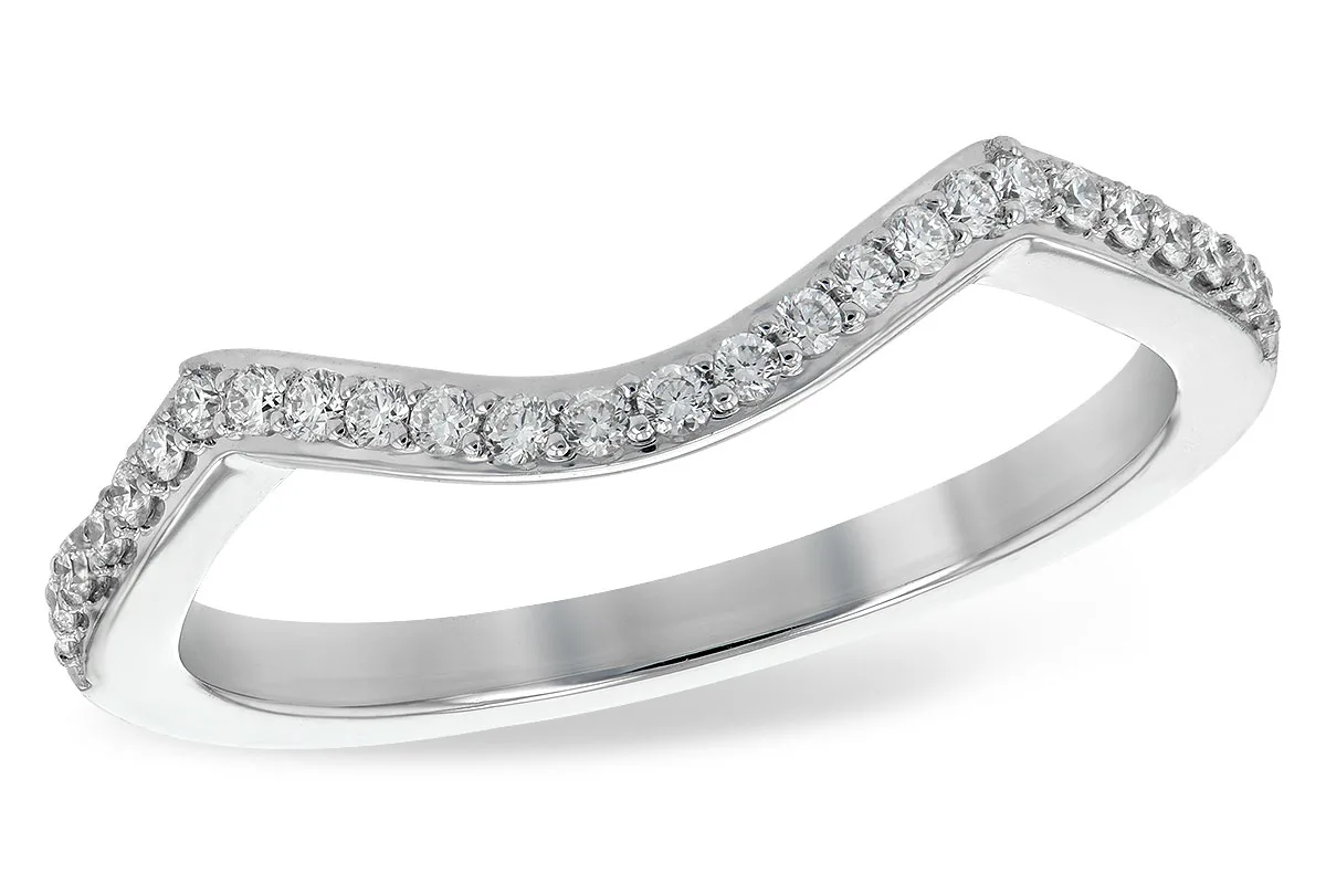 Diamond Wedding Band in white gold