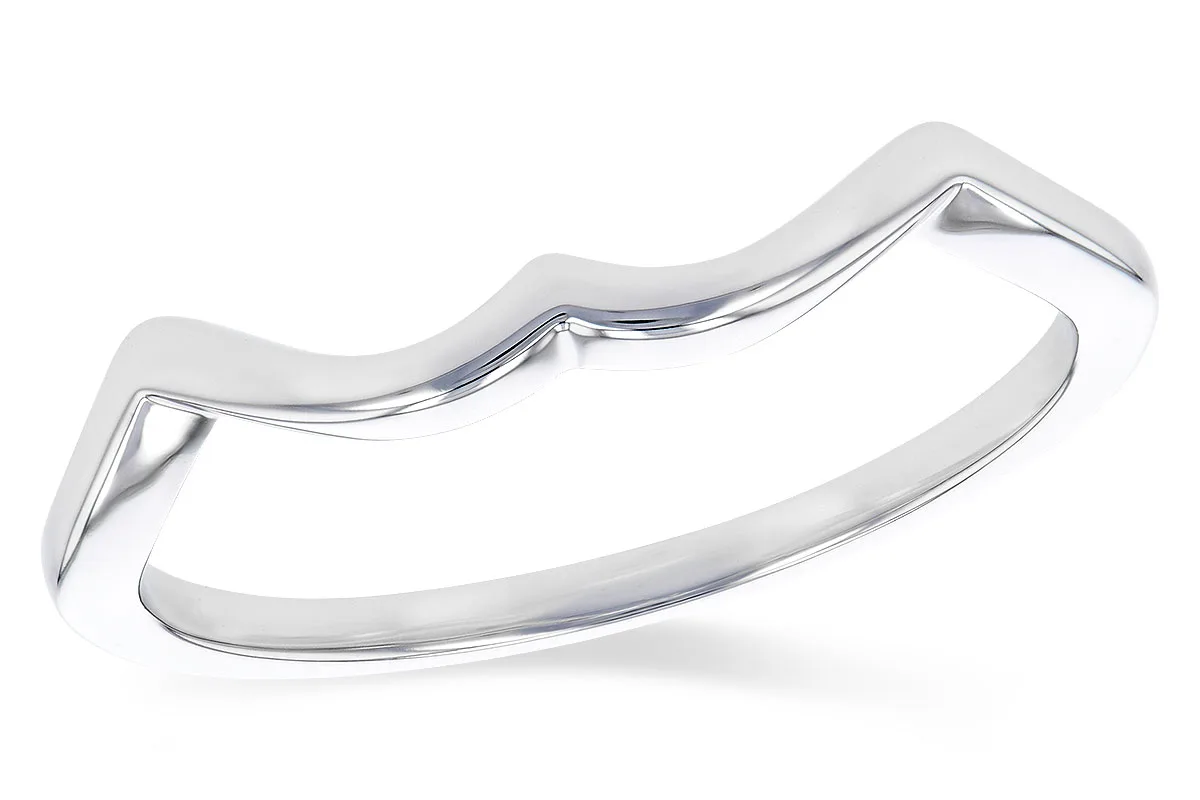 Gold Tracer Band in white gold