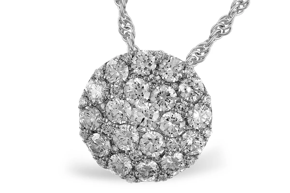 Diamond Necklace in white gold