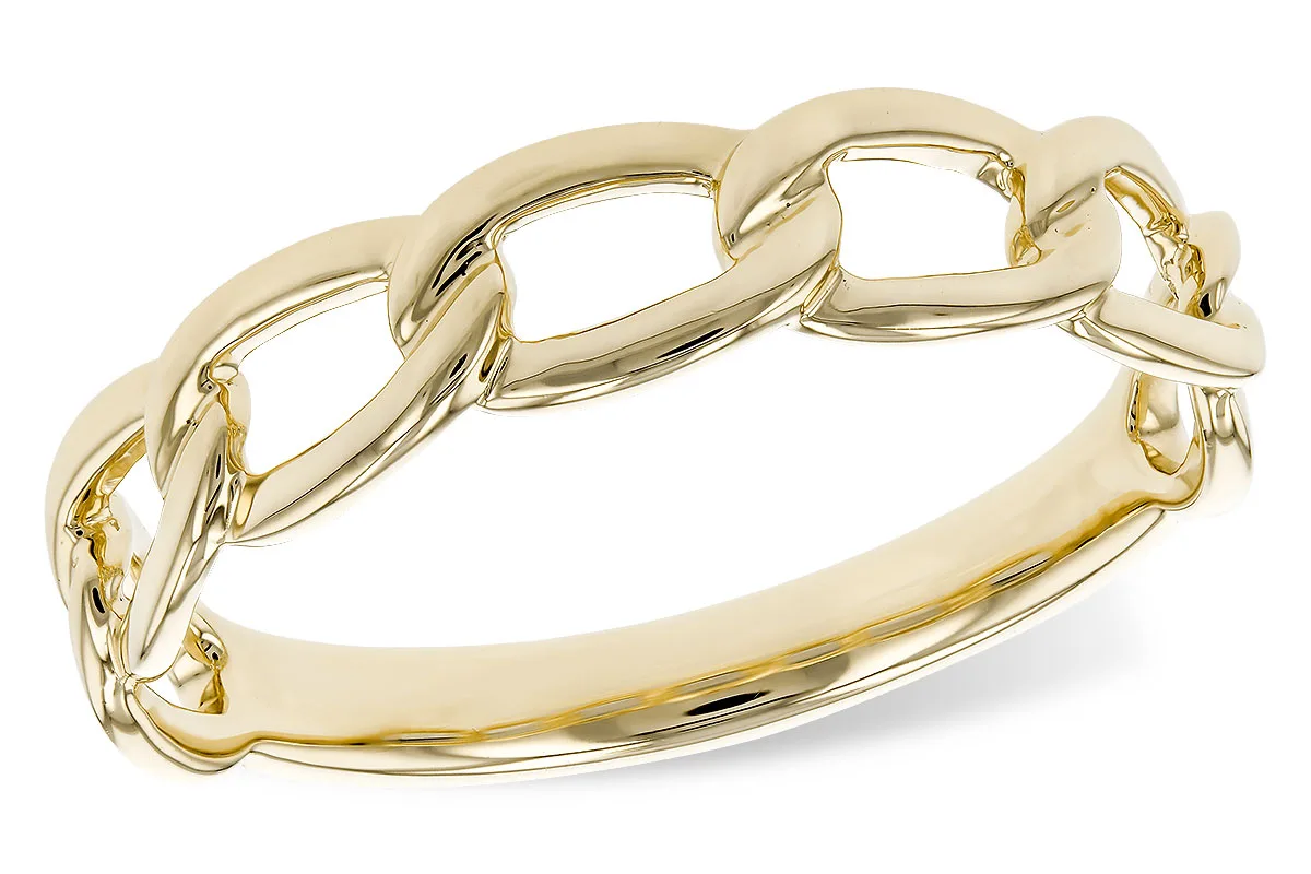 Gold Wedding Band in yellow gold