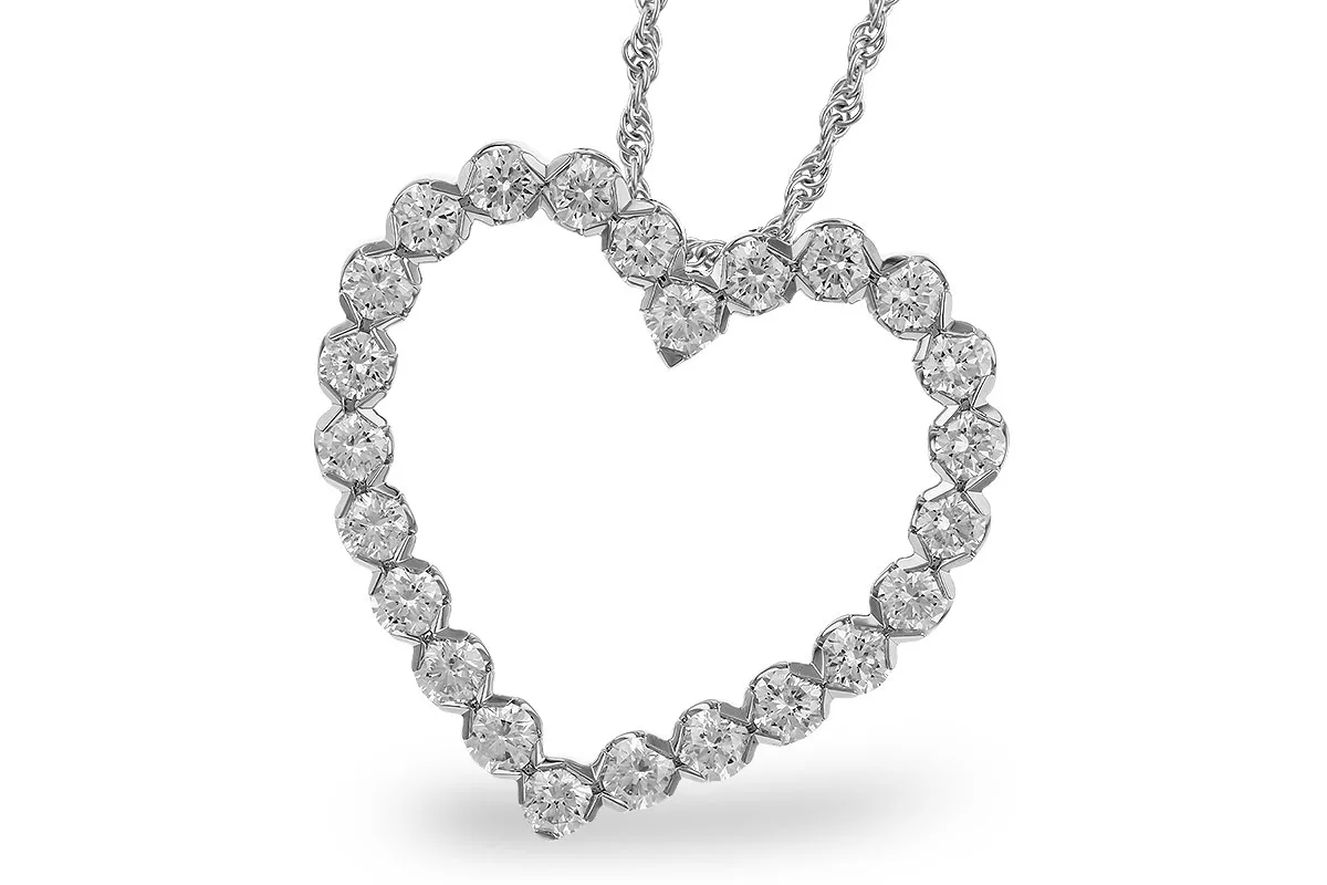 Diamond Necklace in white gold