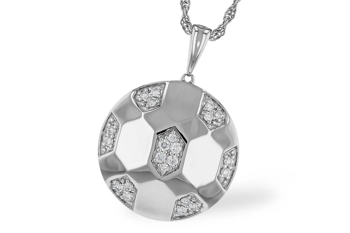 Diamond Necklace in white gold