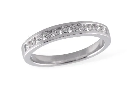 Diamond Wedding Band in white gold