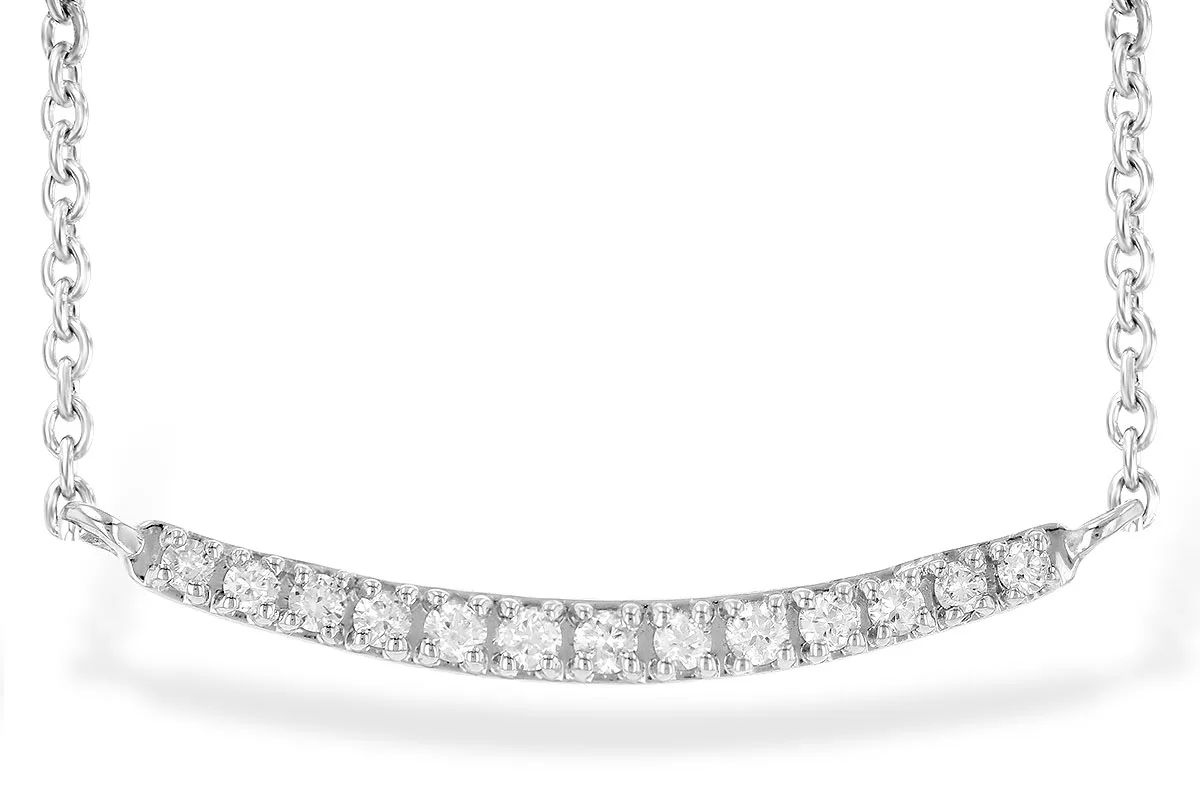 Diamond Necklace in white gold