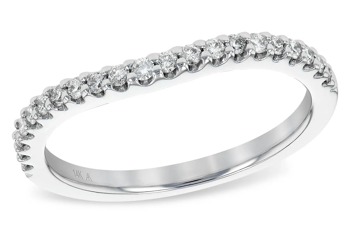 Diamond Wedding Band in white gold
