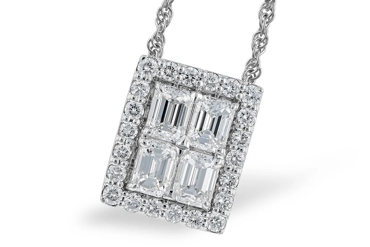 Diamond Necklace in white gold