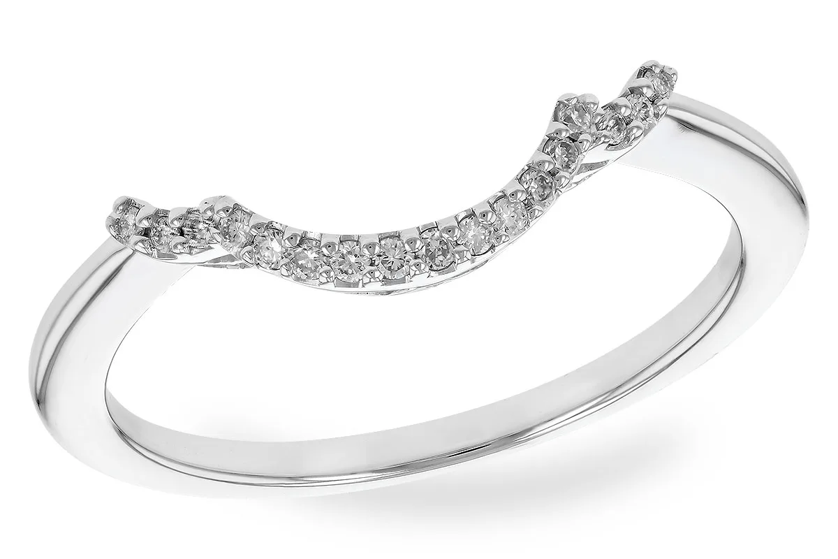 Diamond Wedding Band in white gold