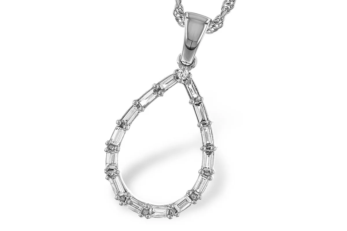 Diamond Necklace in white gold