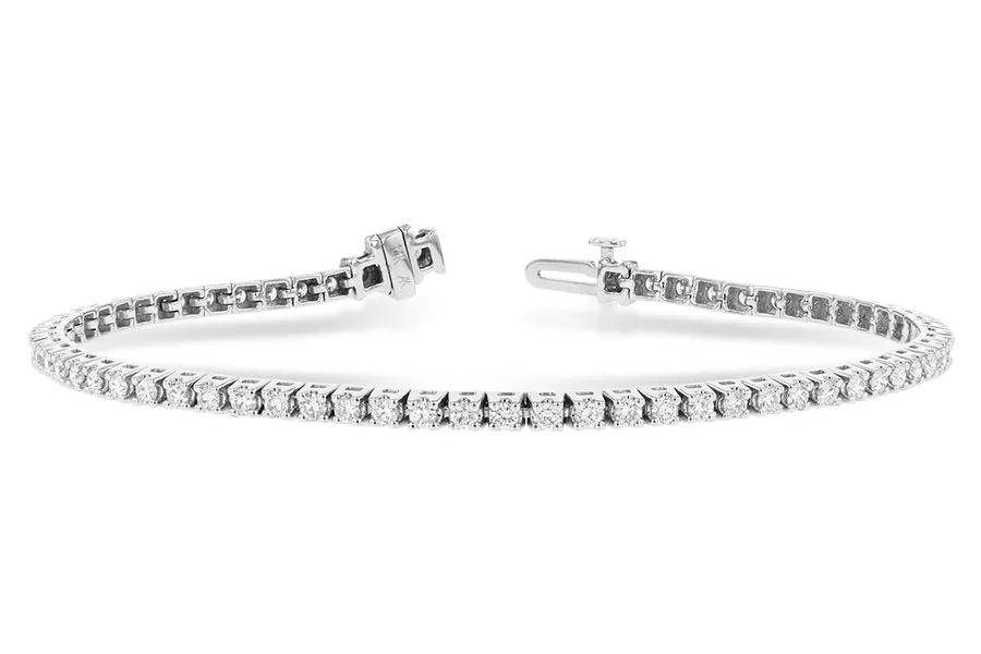 Diamond Bracelet in white gold