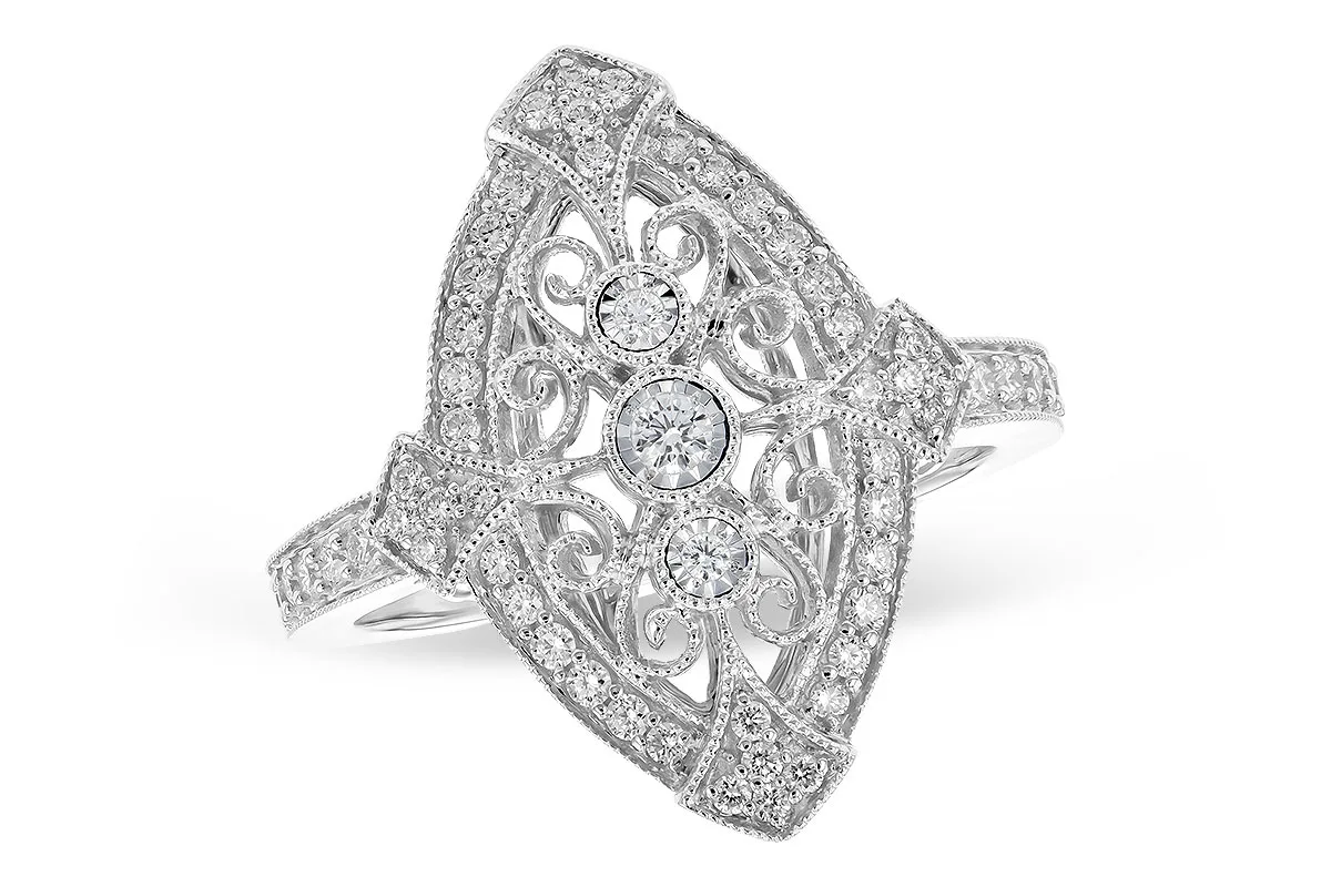 Diamond Ring in white gold
