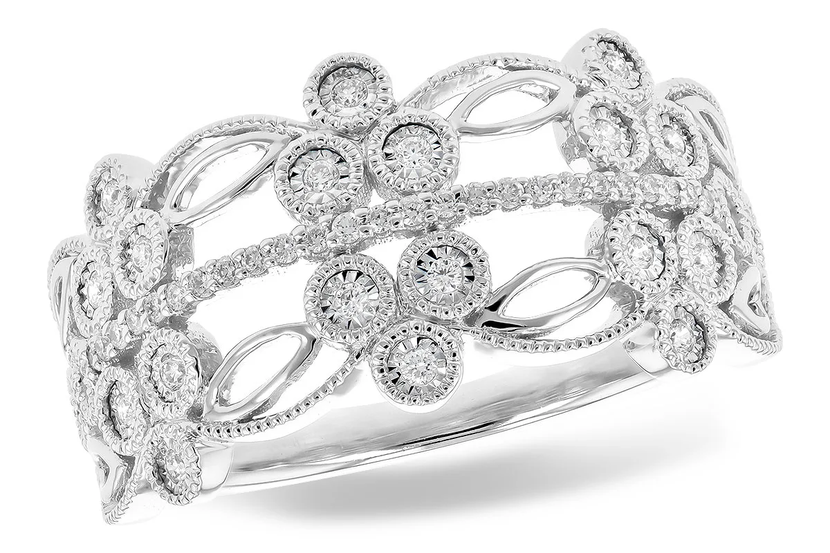 Diamond Wedding Band in white gold