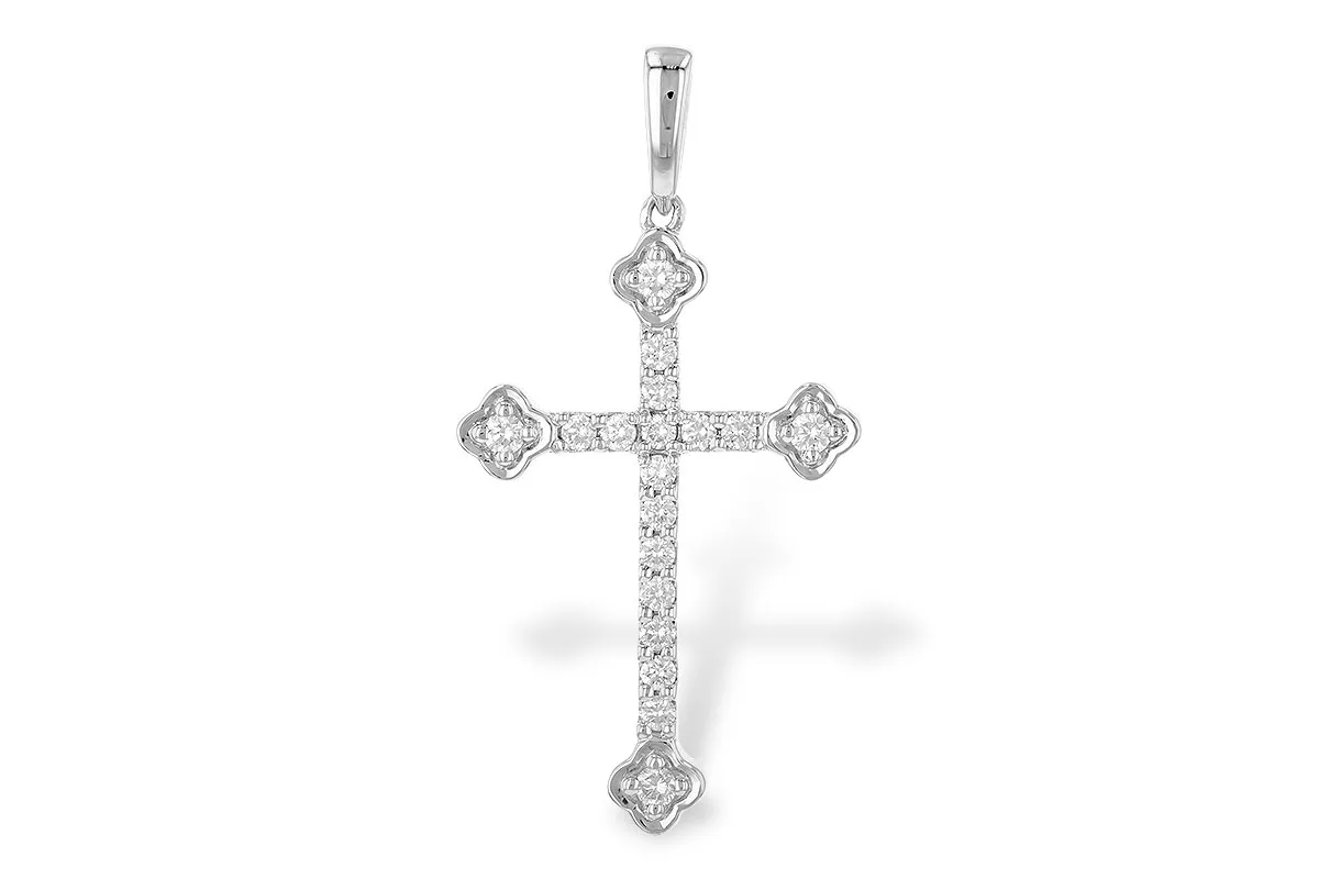 Diamond Pendant in white gold