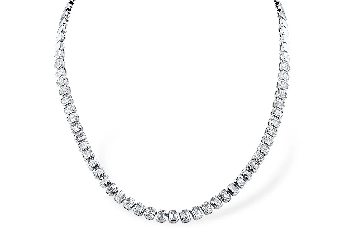 Diamond Necklace in white gold