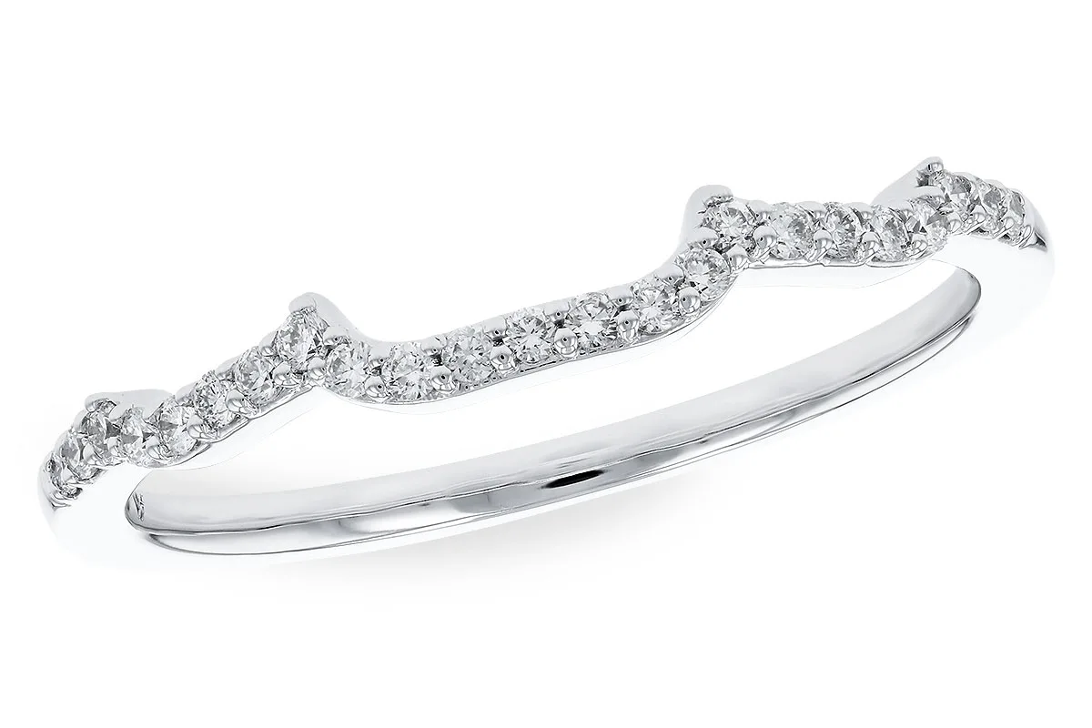 Diamond Wedding Band in white gold