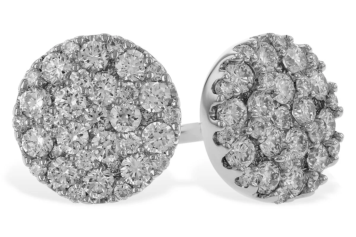 Diamond Earrings in white gold