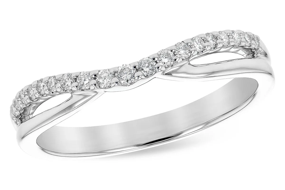 Diamond Ring Enhancer in white gold