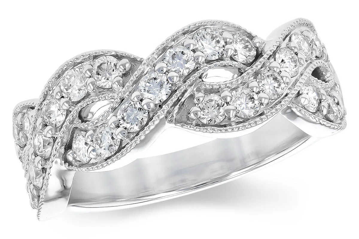 Diamond Wedding Band in white gold