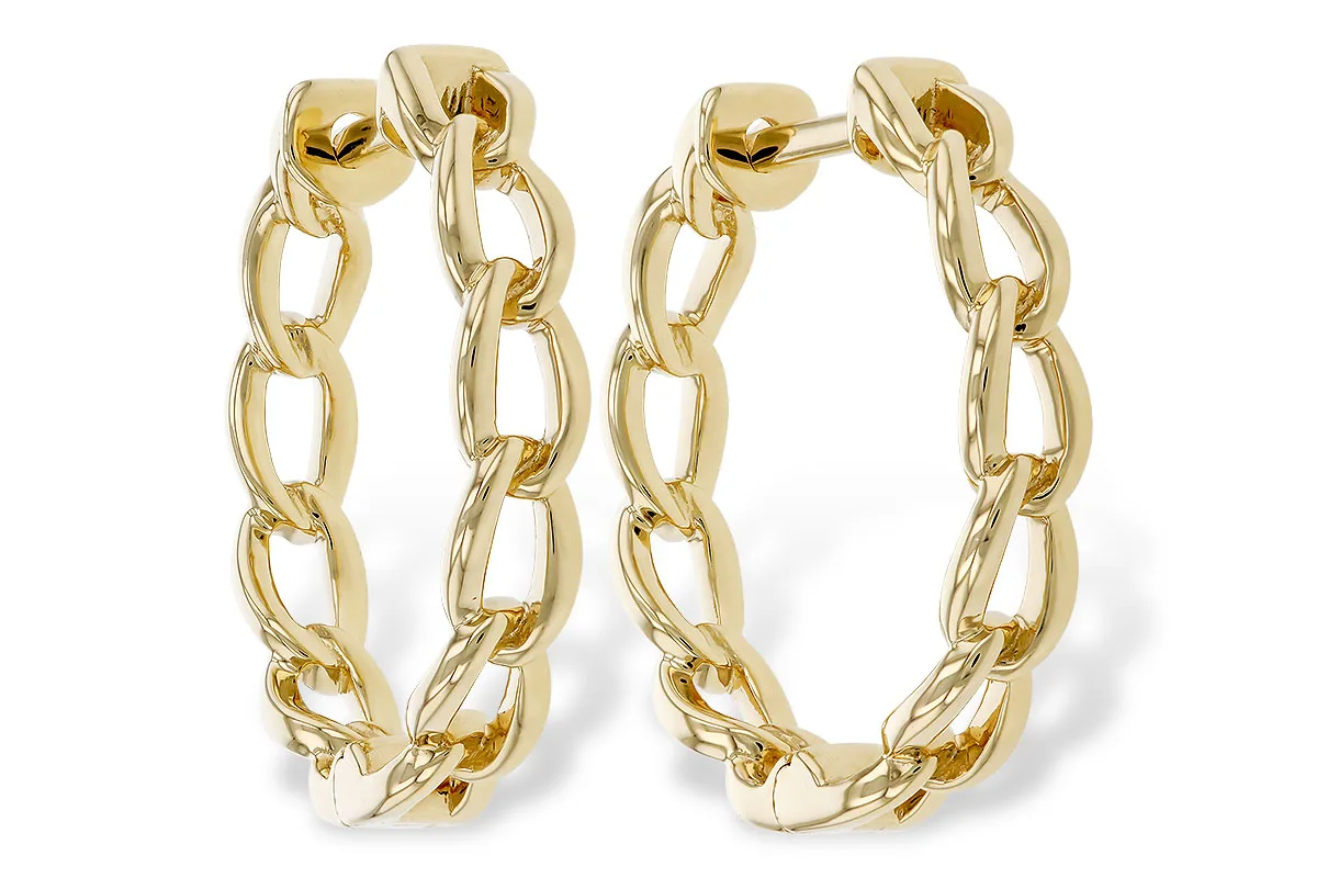 Gold Earrings in yellow gold