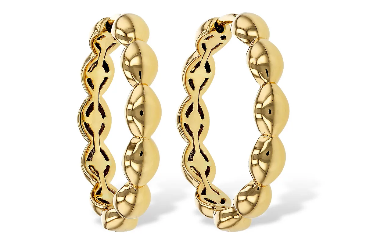 Gold Earrings in yellow gold