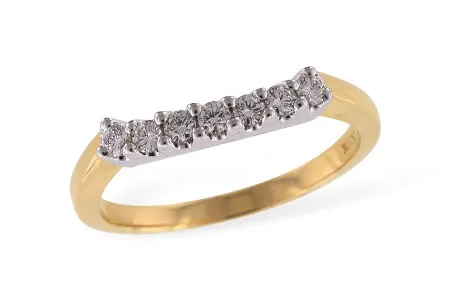 Diamond Ring Enhancer in yellow gold