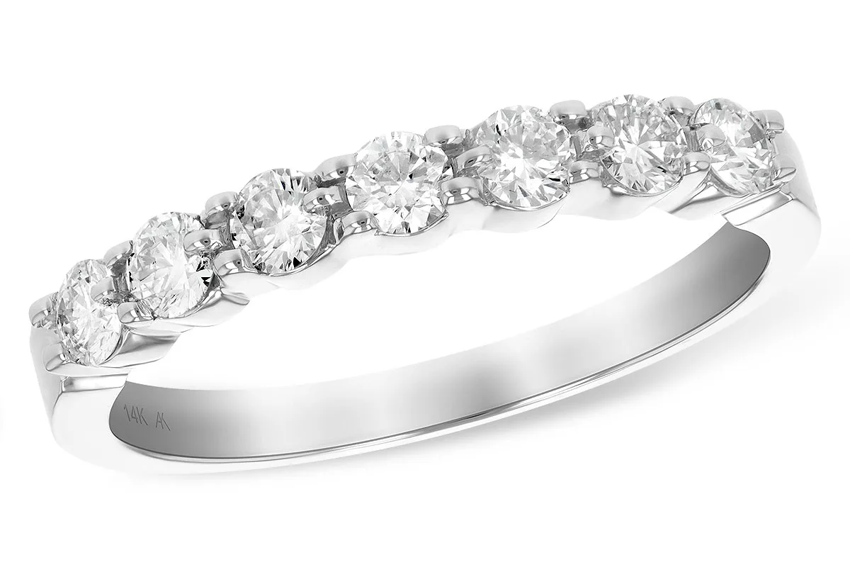 Diamond Wedding Band in white gold