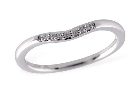 Diamond Ring Enhancer in white gold