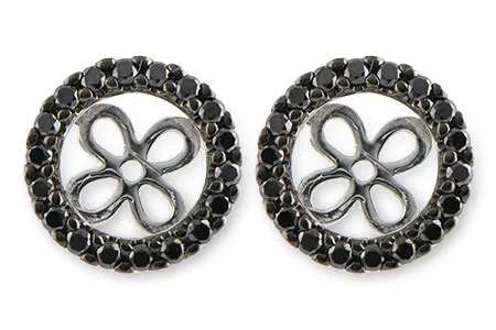 Diamond Earring Jackets in white gold