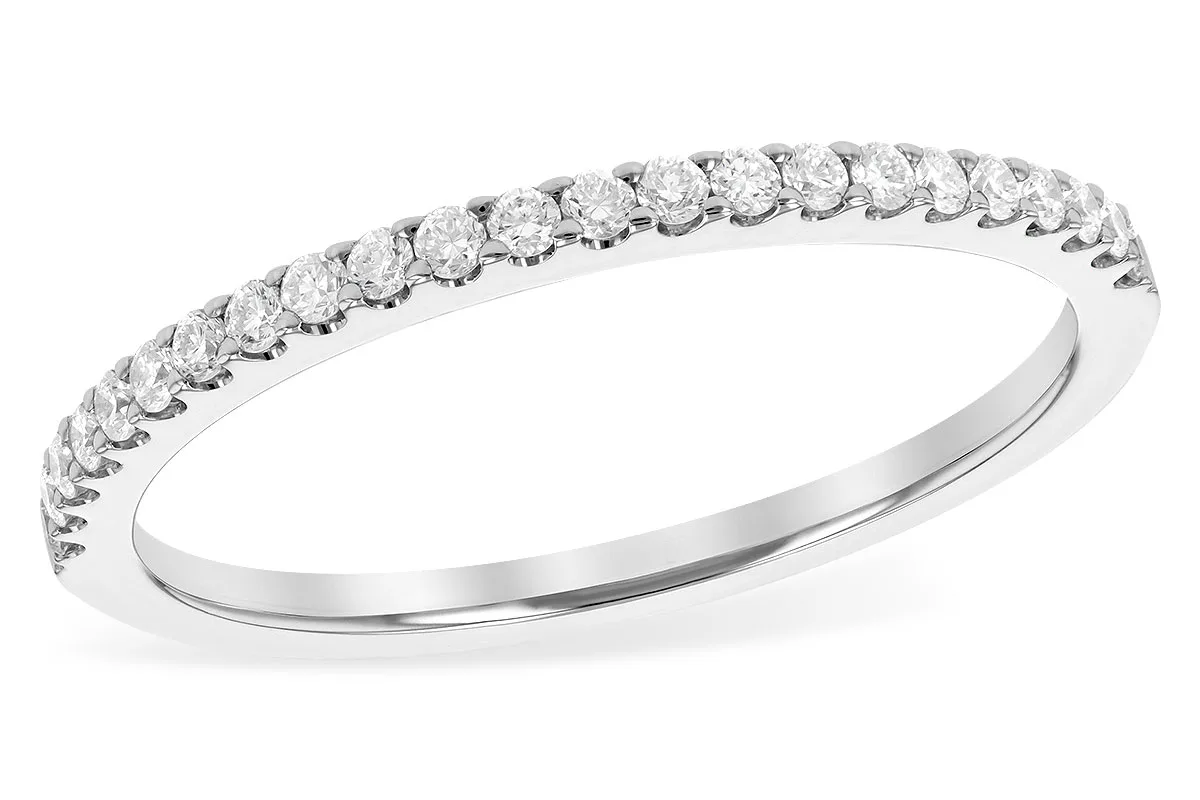 Diamond Wedding Band in white gold