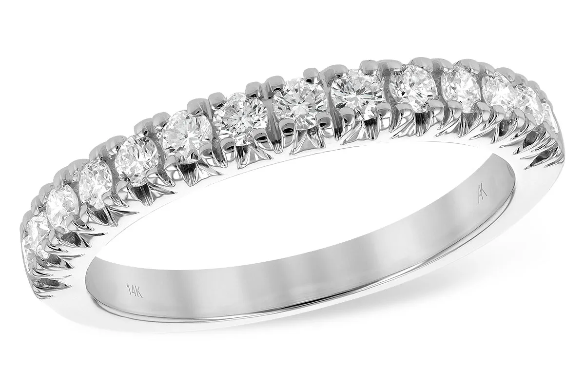 Diamond Wedding Band in white gold