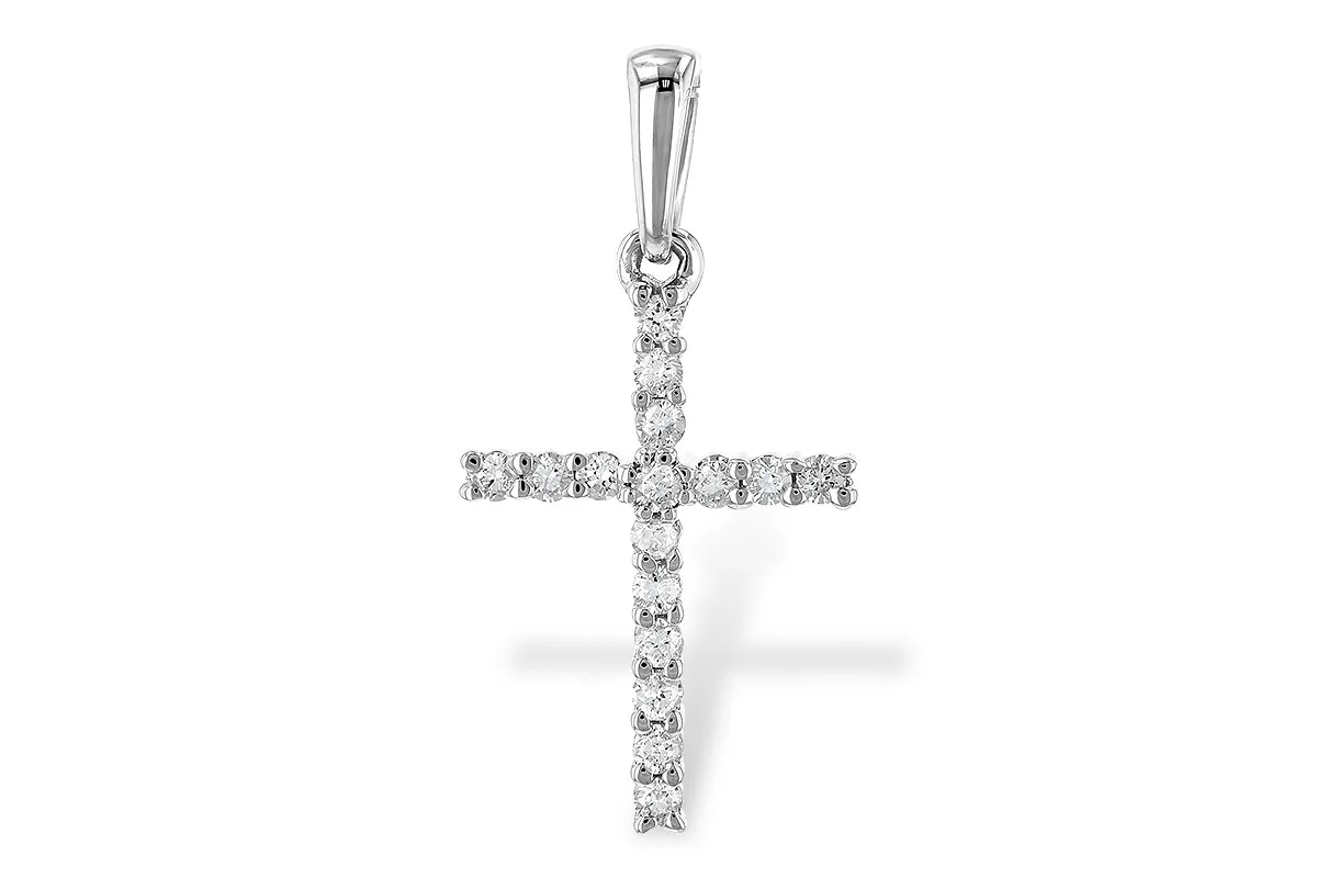 Diamond Pendant in white gold