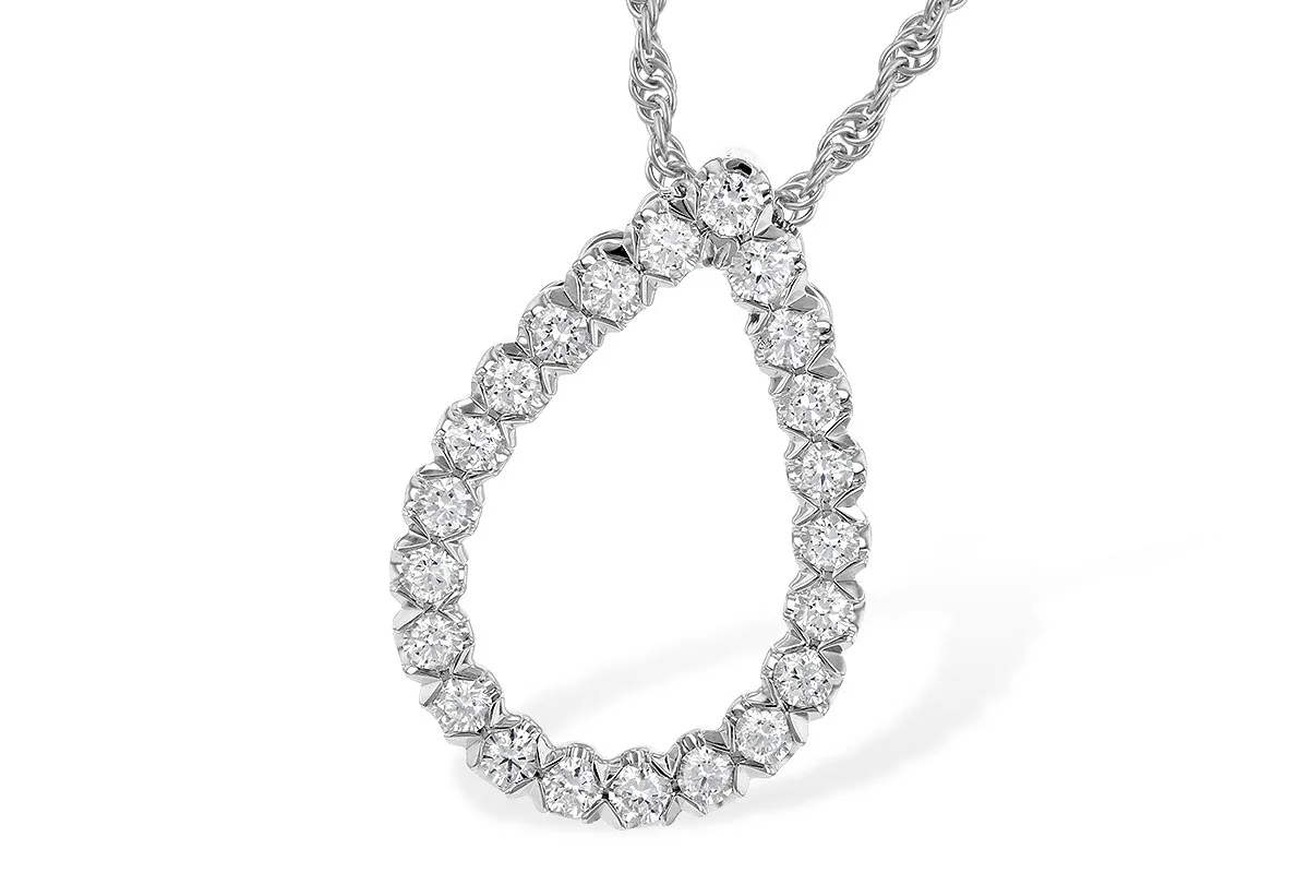 Diamond Necklace in white gold